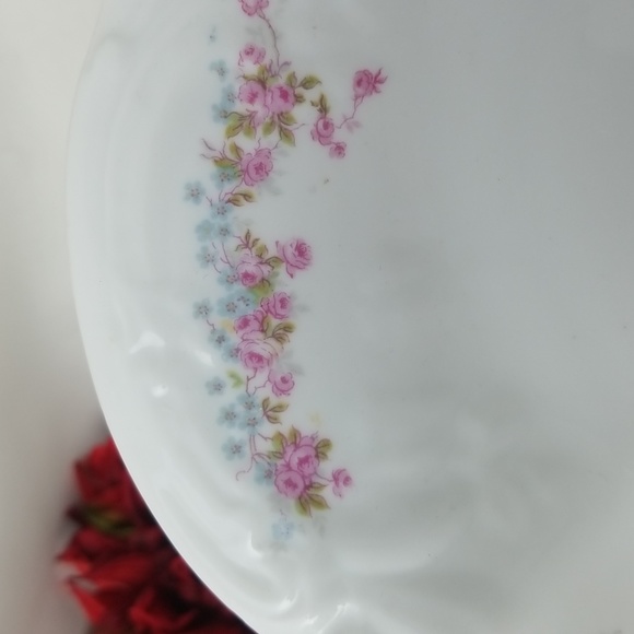 Antique H & C Imperial Large Floral Serving Platter - Picture 8 of 16